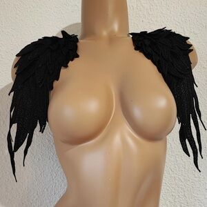 LAVENDER Angel Wing Epaulettes 💜 Bad Star Lingerie